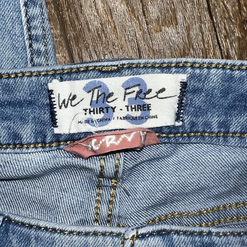 Free People CRVY High-Rise Vintage Straight Jeans - Picture 5 of 5